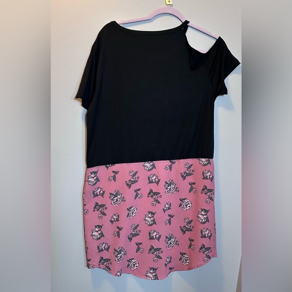 AC DC dress up cycle floral cold shoulder handmade - Picture 3 of 7